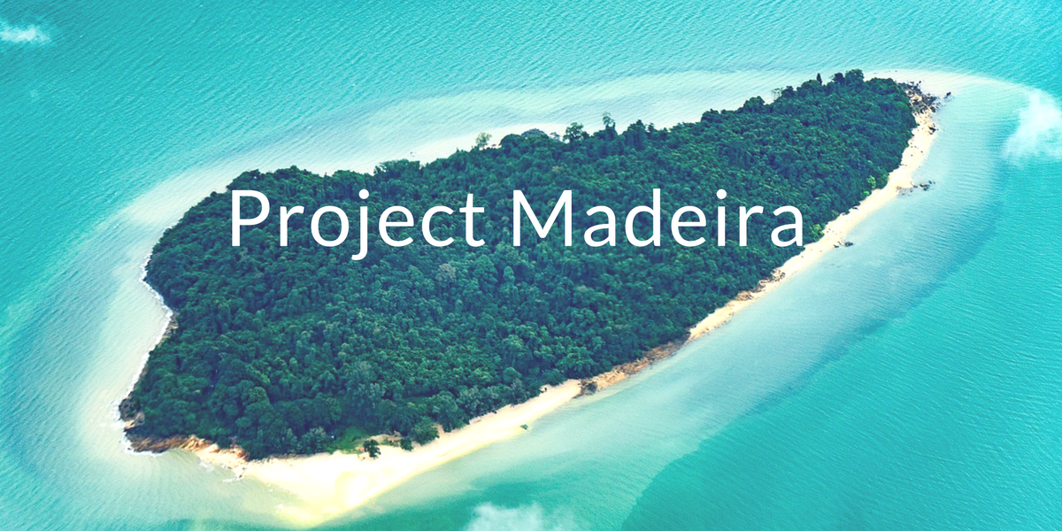 Microsoft Project Madeira, Project Madeira Microsoft